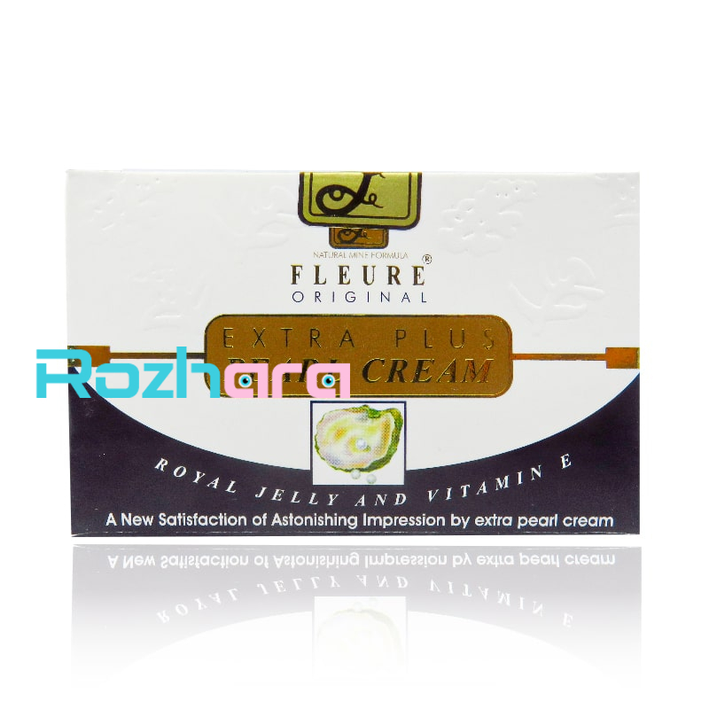 کرم گونه گذار فلور Fleure Extra Plus Pearl Cream 70gr